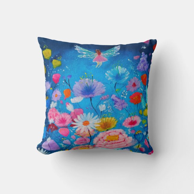 Floral pillow design  (Front)