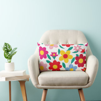 Floral pillow design