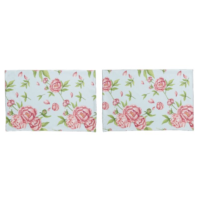 Floral Pillowcase (Front-Set)
