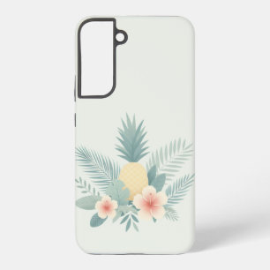 Floral Pineapple & Hawaiian Samsung Galaxy Case