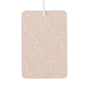 Floral Pink Heart Air Freshener