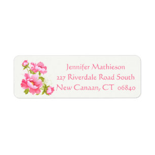 Floral Pink Peony Flower Wedding Peonies