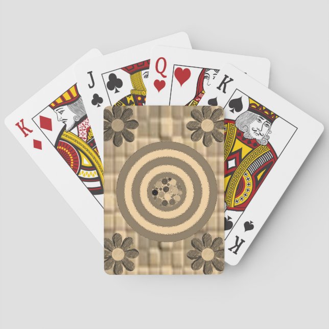 Floral Playing Card Deck (Back)