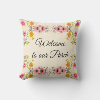 Floral Porch  Cushion