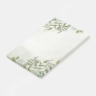 Floral Post-it Notes