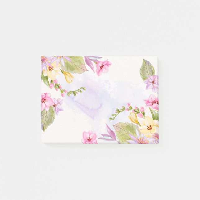 Floral Post-it-Notes Post-it Notes (Front)