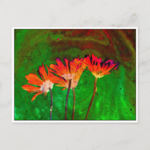 Floral Postcard