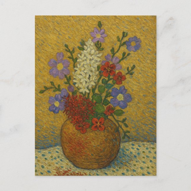 Floral Postcard (Front)