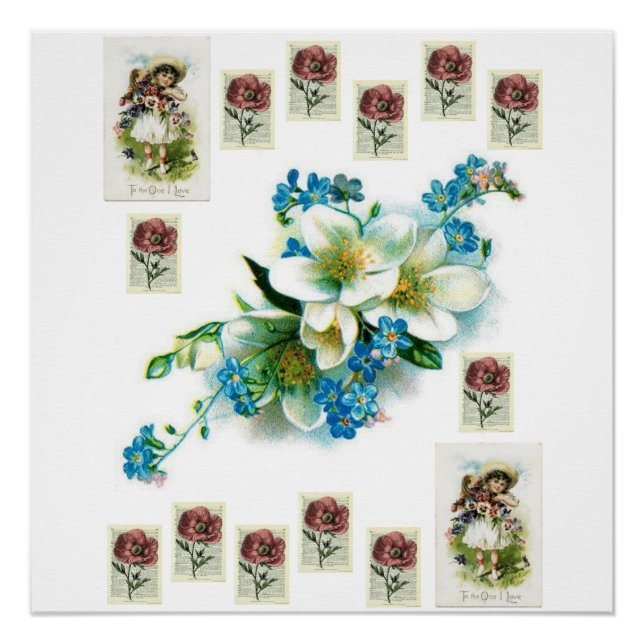 Floral Poster (Front)