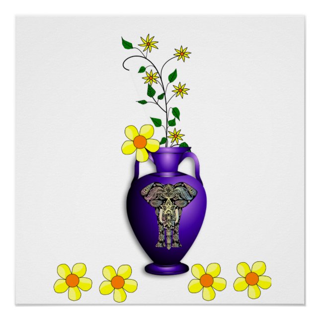 Floral Poster (Front)