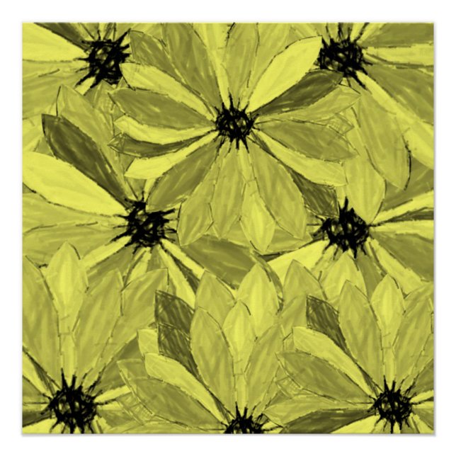 Floral Poster (Front)