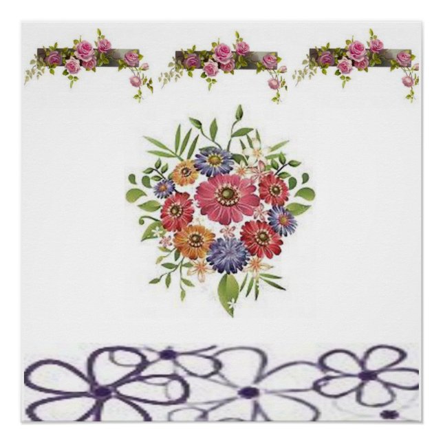 Floral Poster (Front)