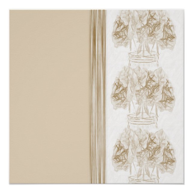 Floral Poster (Front)