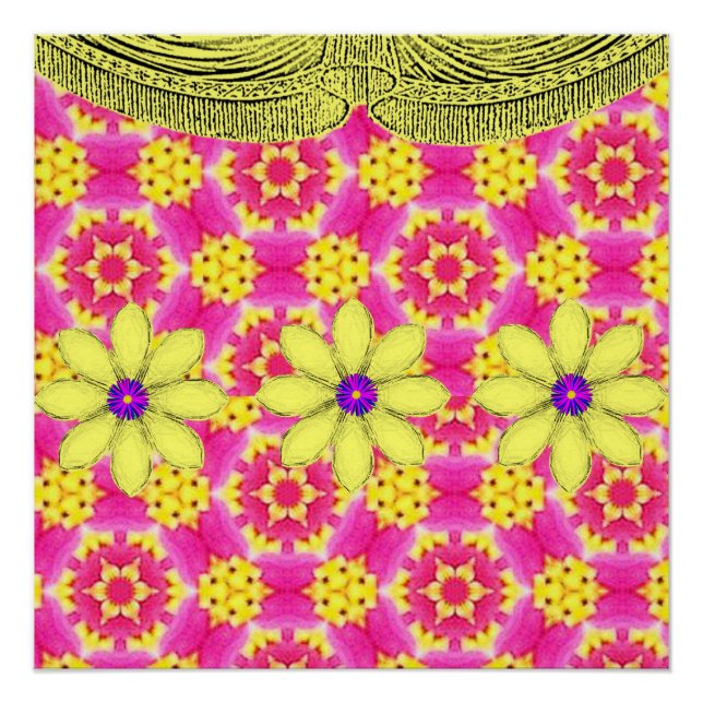 Floral Poster (Front)