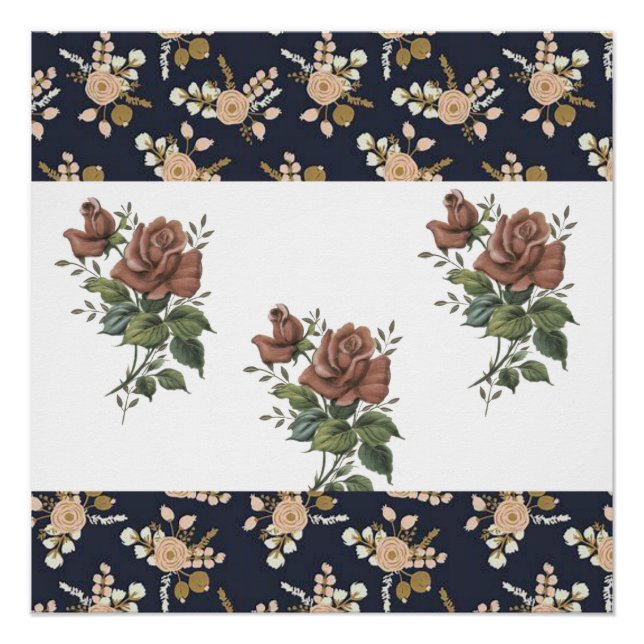 Floral Poster (Front)