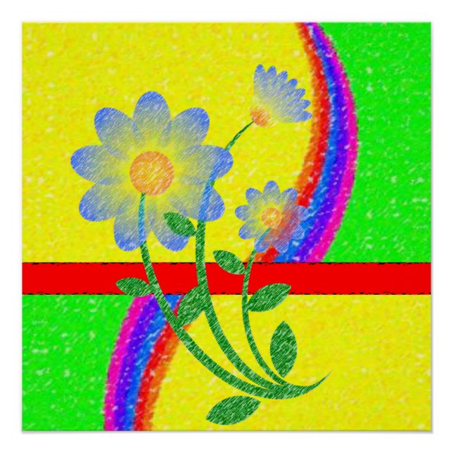Floral Poster (Front)