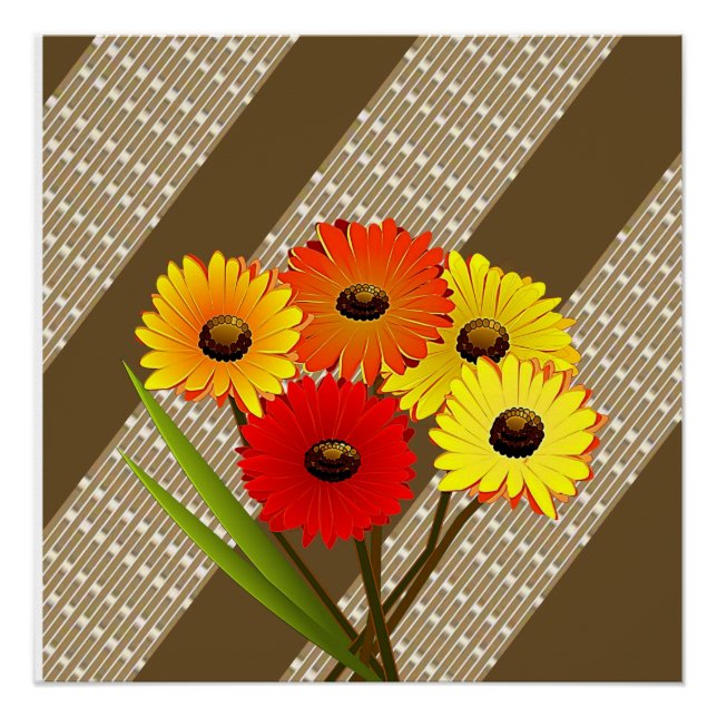 Floral Poster (Front)