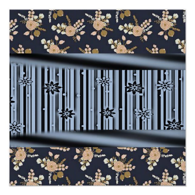 Floral Poster (Front)