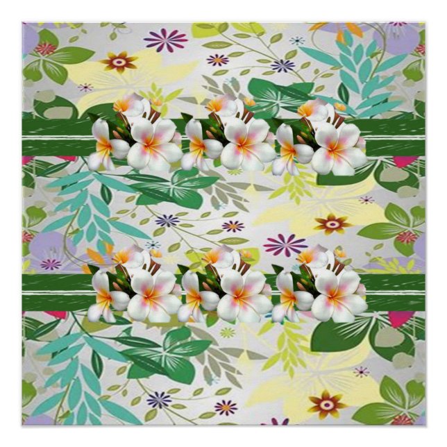 Floral Poster (Front)