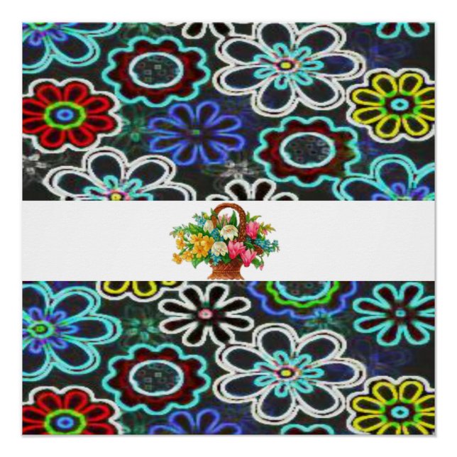 Floral Poster (Front)