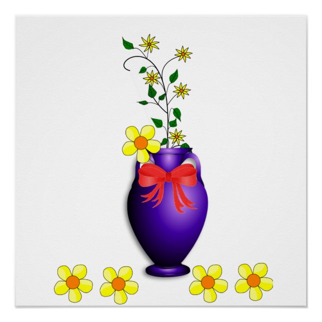 Floral Poster (Front)