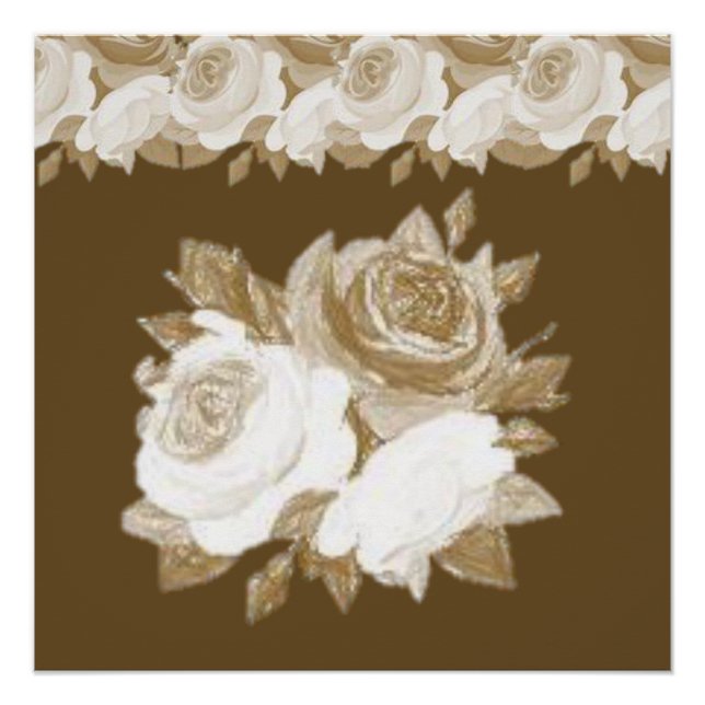 Floral Poster (Front)