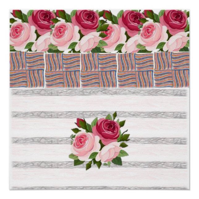 Floral Poster (Front)