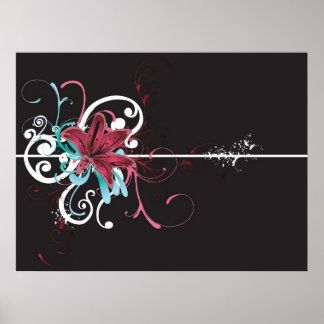 Floral Poster