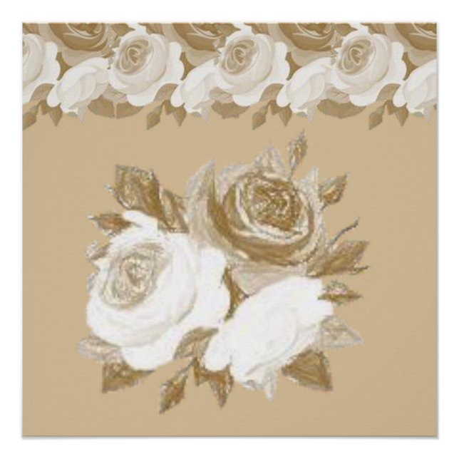 Floral Poster (Front)