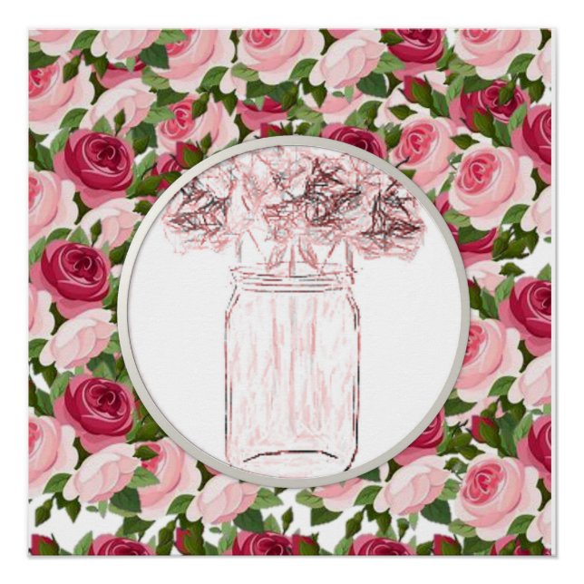 Floral Poster (Front)