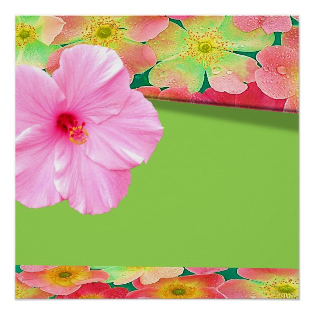 Floral Poster (Front)