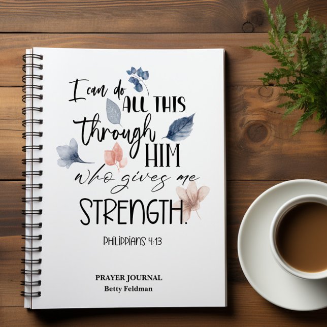  Floral Prayer Journal Notebook (Creator Uploaded)