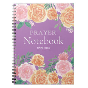 Floral Prayer Notebook