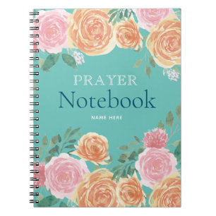 Floral Prayer Notebook