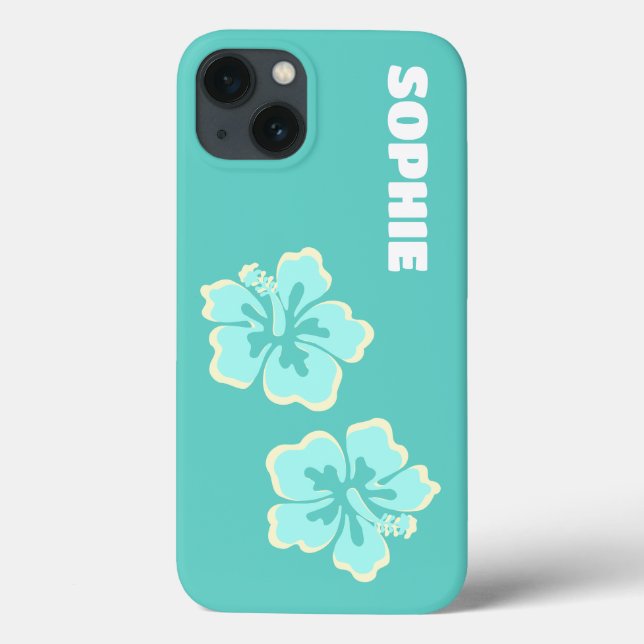 Floral Preppy Phone Case (Back)