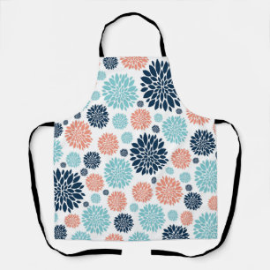 Floral Print Apron
