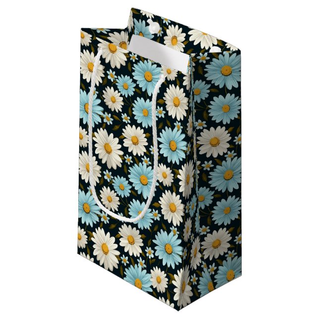 Floral Print Gift Bag (Front Angled)