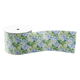 Floral Print Grosgrain Ribbon