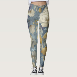 Floral Print Leggings