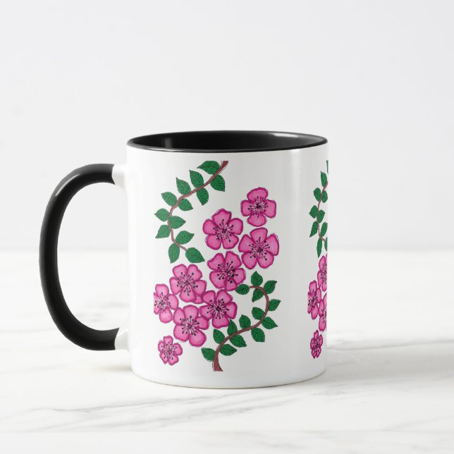 floral print mug (Left)
