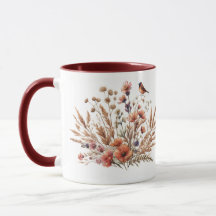 Floral print Mug