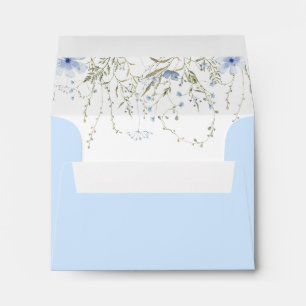 Floral Print Note Card Envelope