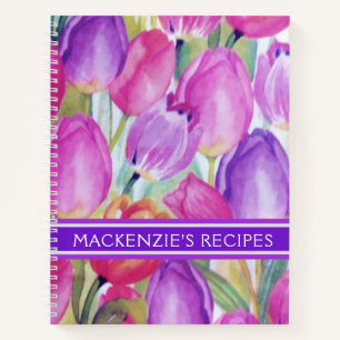 Floral Print  Notebook