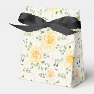Floral Print Party Favour Box 