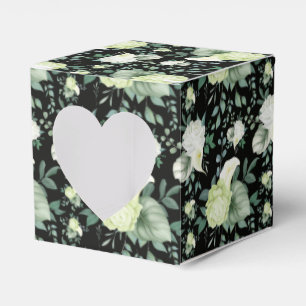 Floral Print Party Favour Box 