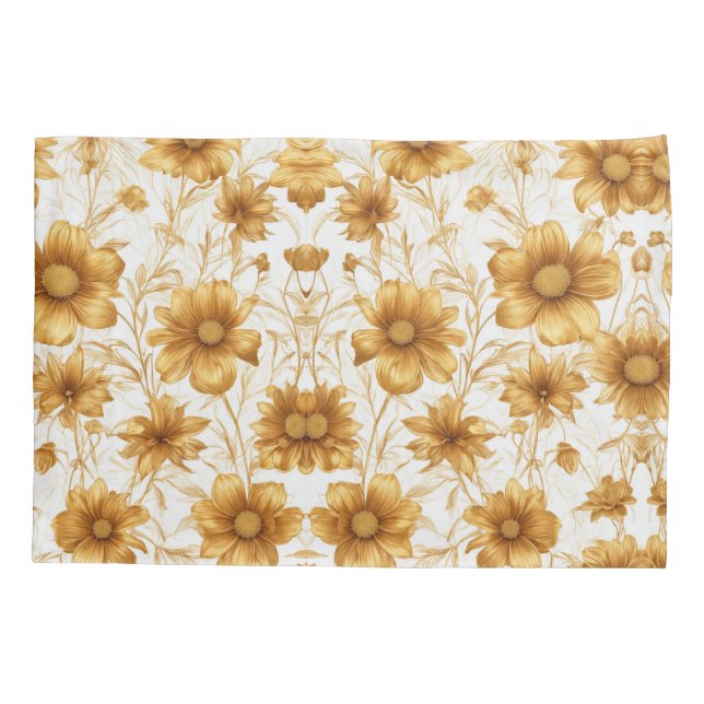 Floral Print Pillowcase (Back)