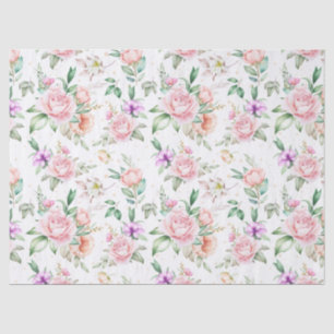 Floral Print  Tissue Paper