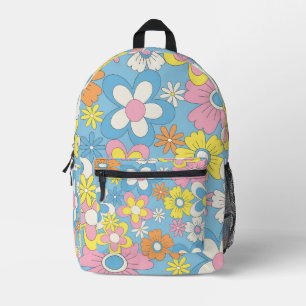 Floral Printed Backpack