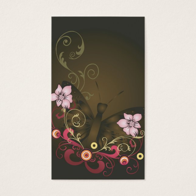 Floral Profile Card (Front)