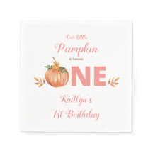 Floral Pumpkin 1st Birthday Party